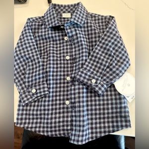Toddler 12 month button up flannel